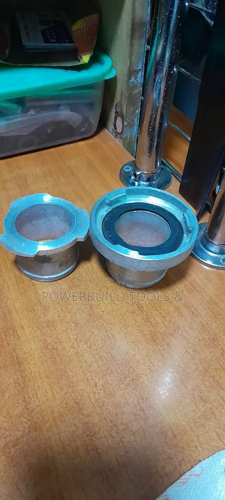 Metal Connector for Canvas Pipes