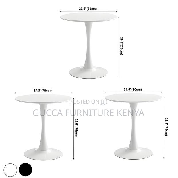 Dining Table:Simple Style Round Home Solid Wood Dining Table - thumbnail 3