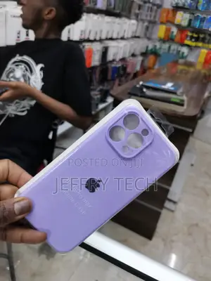 iPhone 16 Pro Max Case Back Soft Silicone Cover -Purple