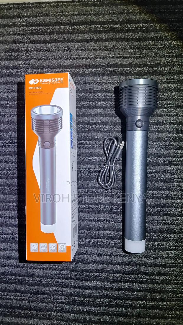 KAMISAFE KM-H07U Rechargeable Search Torch - thumbnail 3