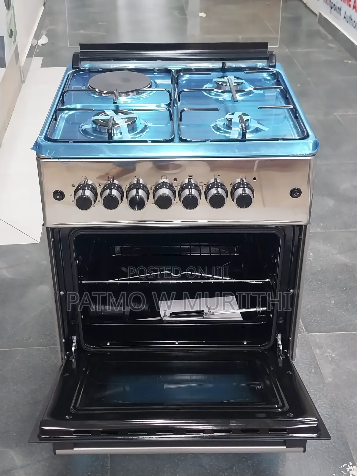 Cooker, Standing Oven, Roch 60×60 Standing Cooker 3+1