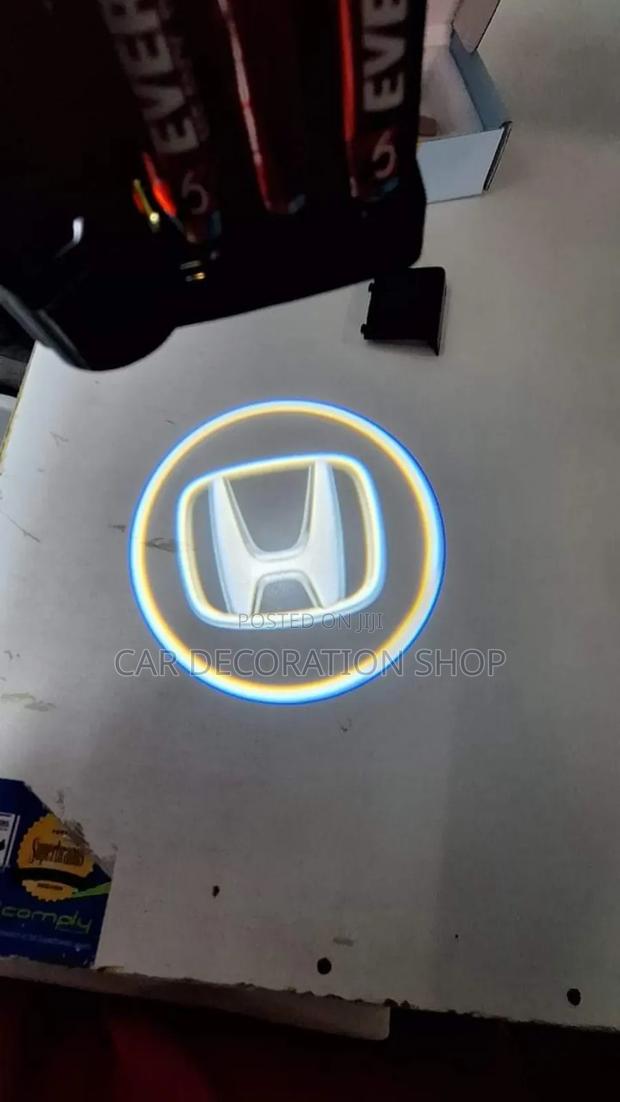 2pcs Honda Door Laser Logo Light - main view