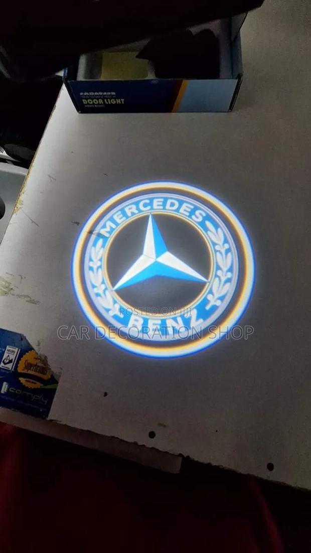 Mercedes Door Laser Logo Light - main view