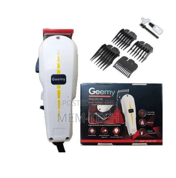 Geemy Electric Hair Trimmer Barbering Machine - Kinyozi