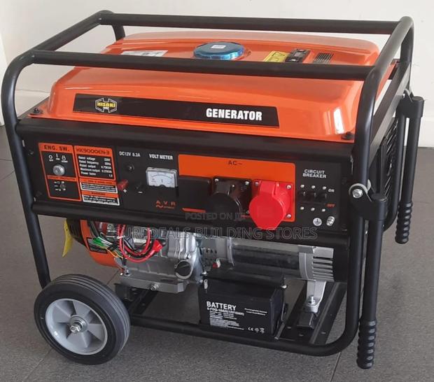Hisaki Japan Petrol Generator 7.5KVA,Key Start - thumbnail 2