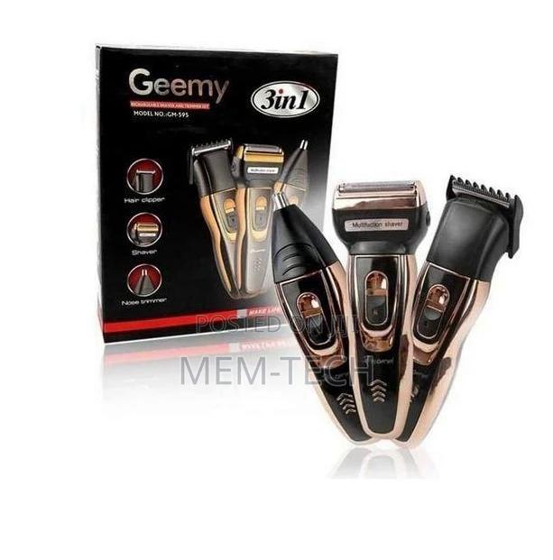 Geemy Rechargeable Shaving Machine-3 in 1 - main view