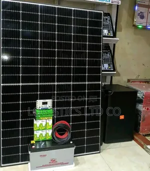 Solar System With 200ah Battery, 500w Panel and Cable