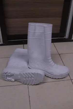White Steel Toe Safety Gumboots