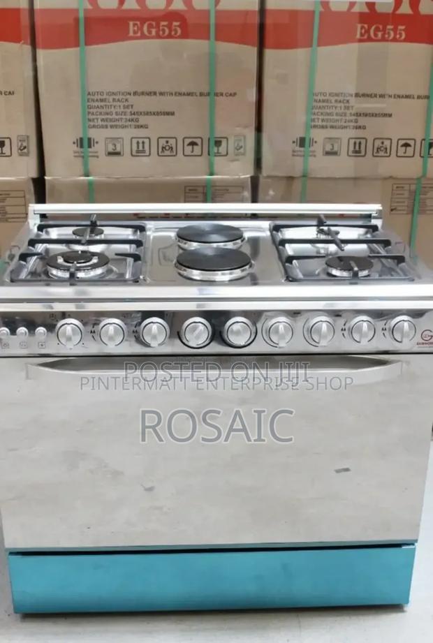 60*90 Eurochef 4+2 Standing COOKER
