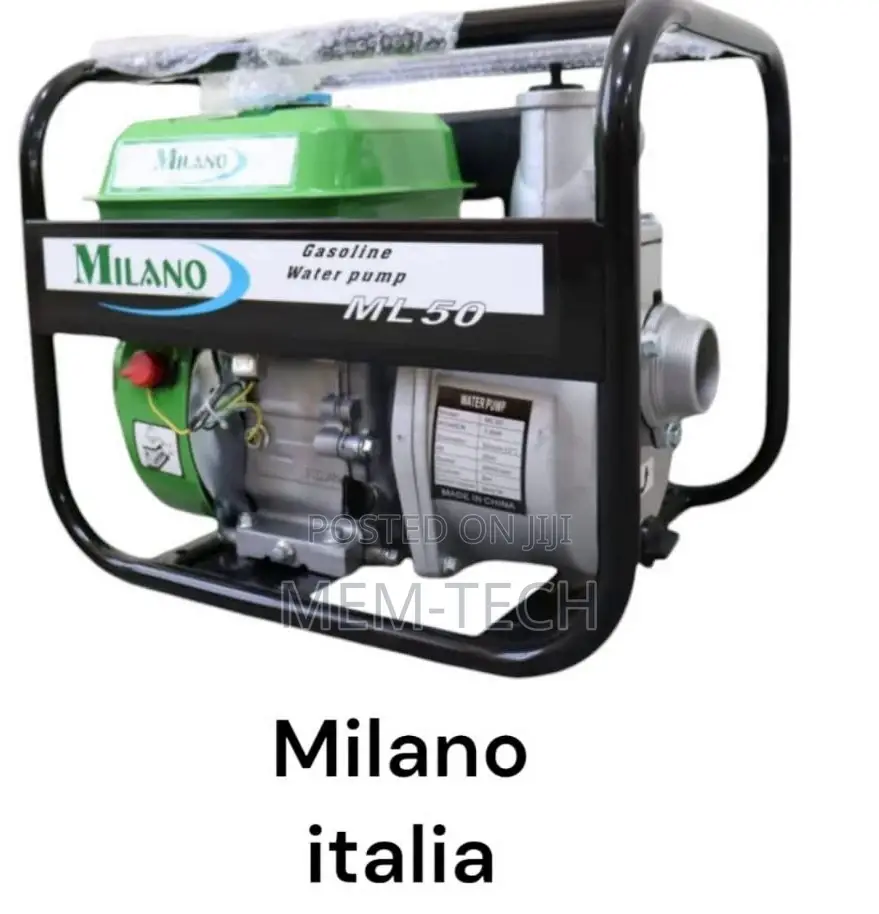 Quality ML50 Milano Italia Gasoline Water Pump 3"