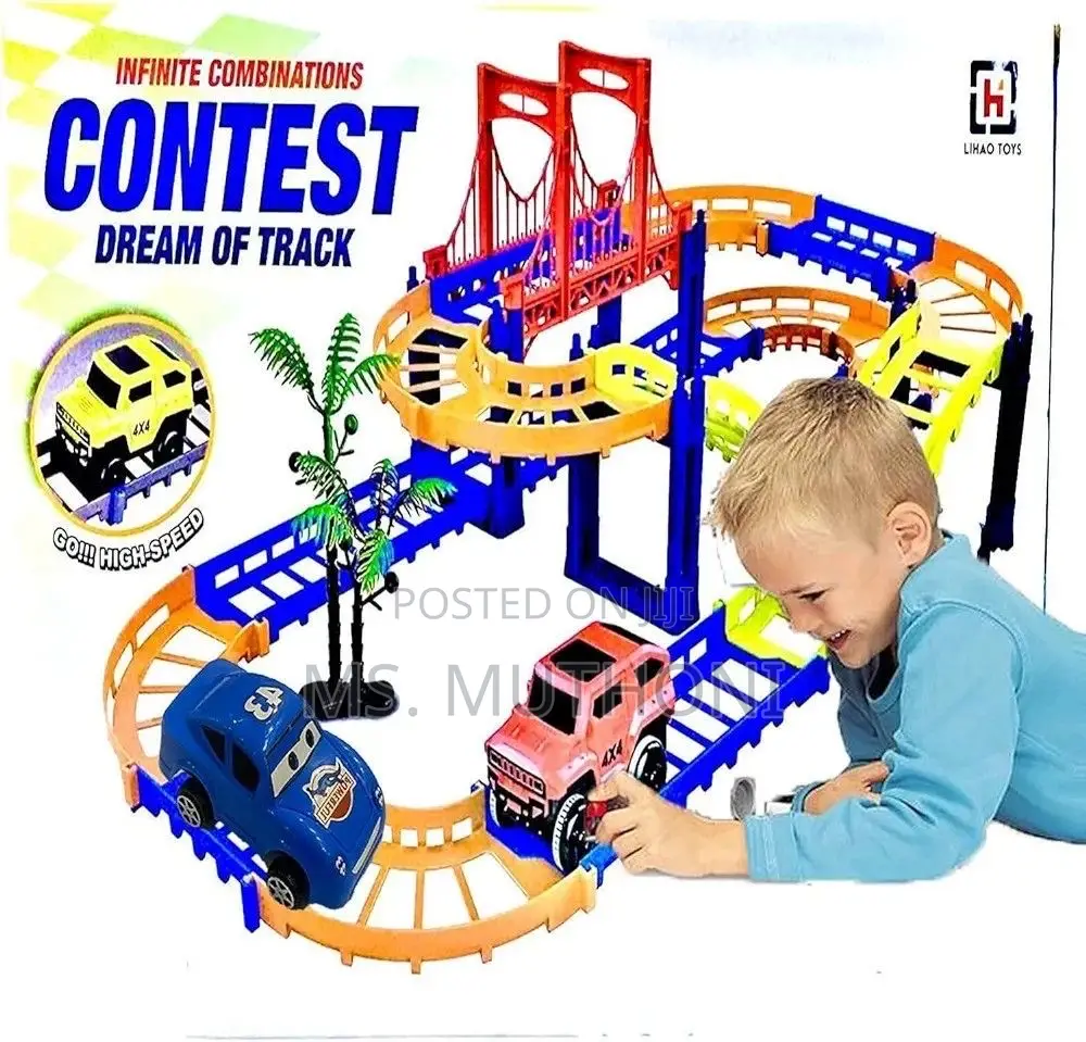 Car Track Toy Kids Infinite Combinationscontest Dreamf Track
