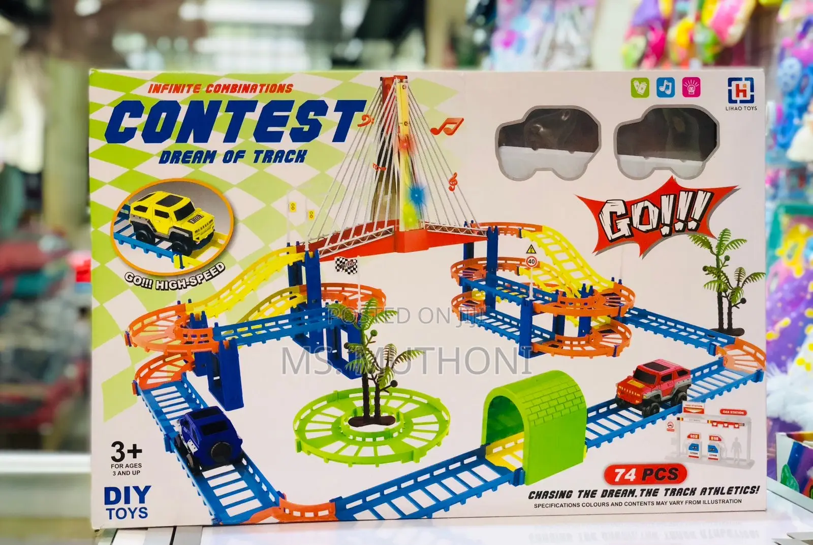 Car Track Toy Kids Infinite Combinationscontest Dreamf Track