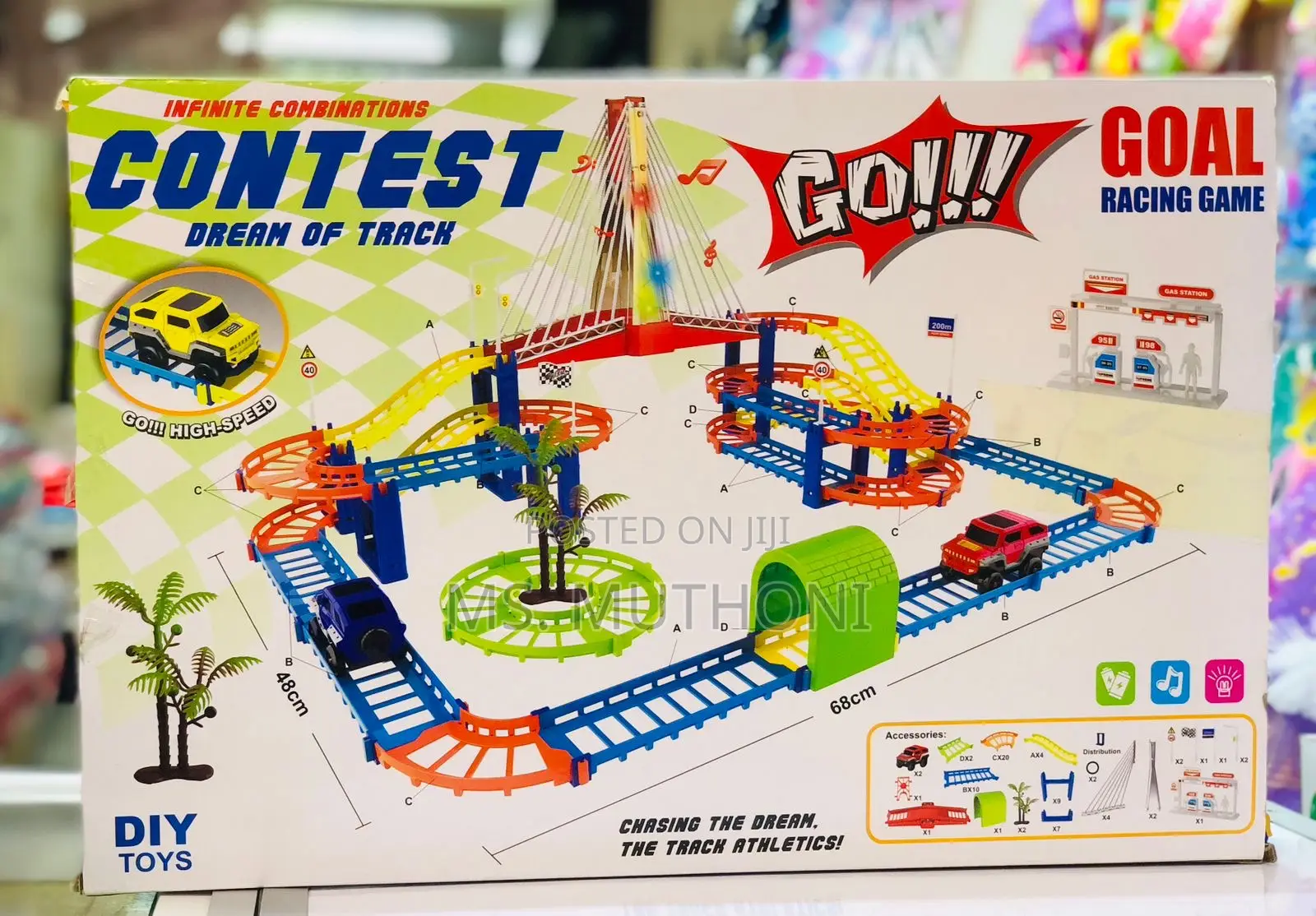 Car Track Toy Kids Infinite Combinationscontest Dreamf Track