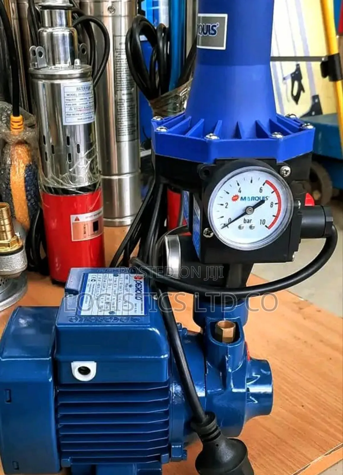 Pedrollo 1 Hp Booster Pump System With Pressure Control Pump