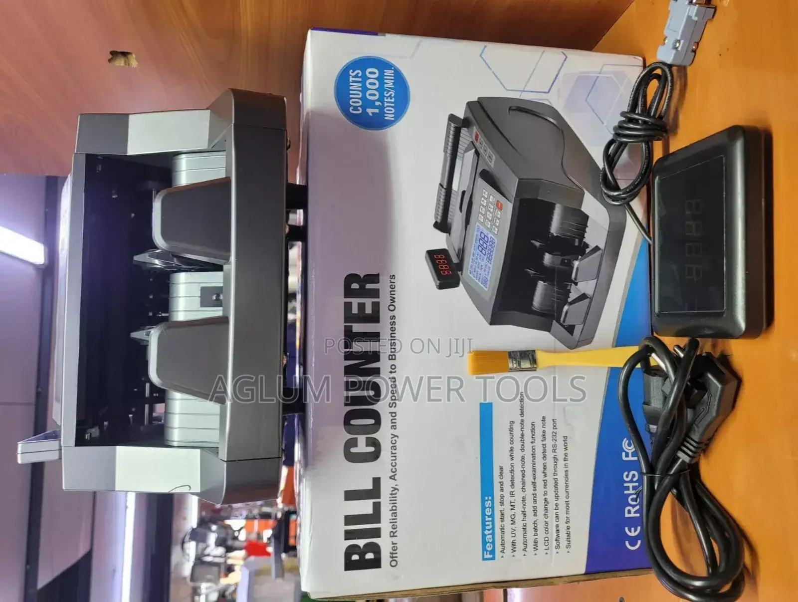 Automatic Bill Counter Machine 1000 PCS/ Min