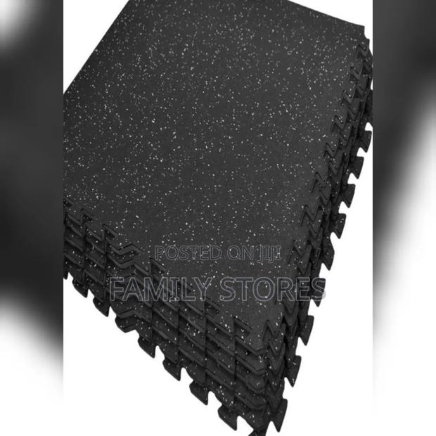 Gym Interlocking Rubber Tiles - main view
