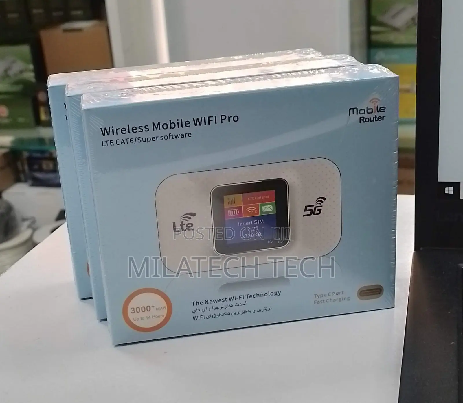 Portable 4g/5g LTE Mifi Wireless Mobile Wifi