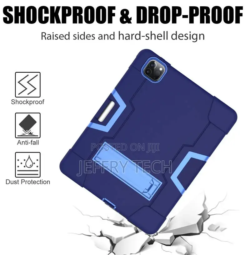 iPad Pro 12.9 Inch 6th Gen 2022 Rugged Cover -Blue