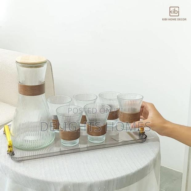 Clear 7pc Water Set _Pa - thumbnail 2