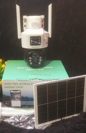 4G Solar Two Screen Camera Vx6