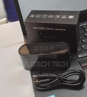HD Mini Wifi Hidden Clock Camera - thumbnail 2