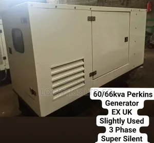 60 Kva Ex UK Diesel Super Silent Generator Perkins Model
