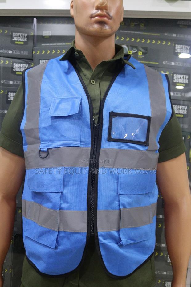 Executive Reflector Vest(120gsm)-light Blue - main view