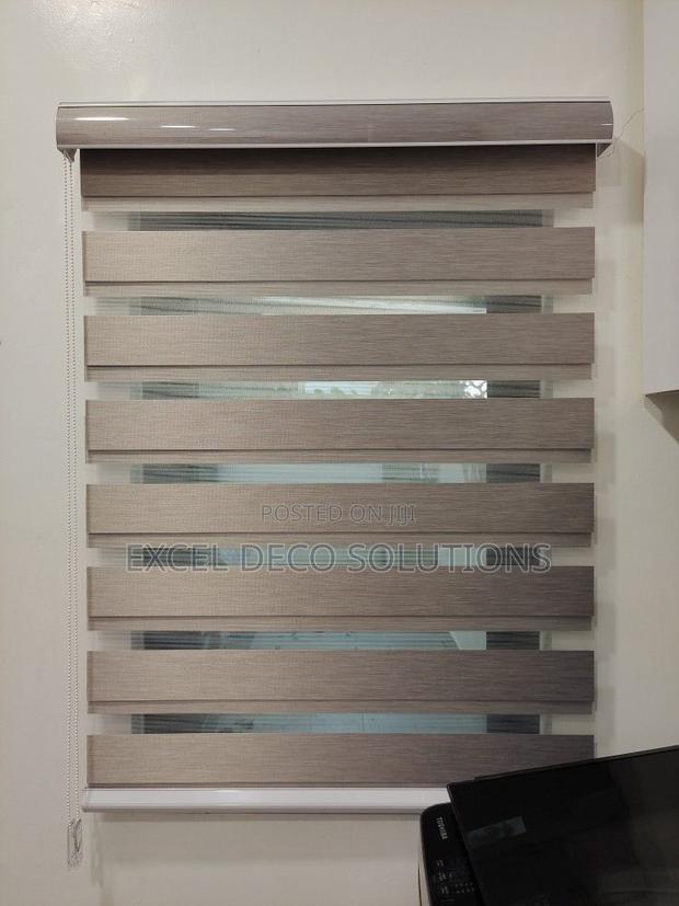 Zebra Blinds for Elegant Residential Office Spaces