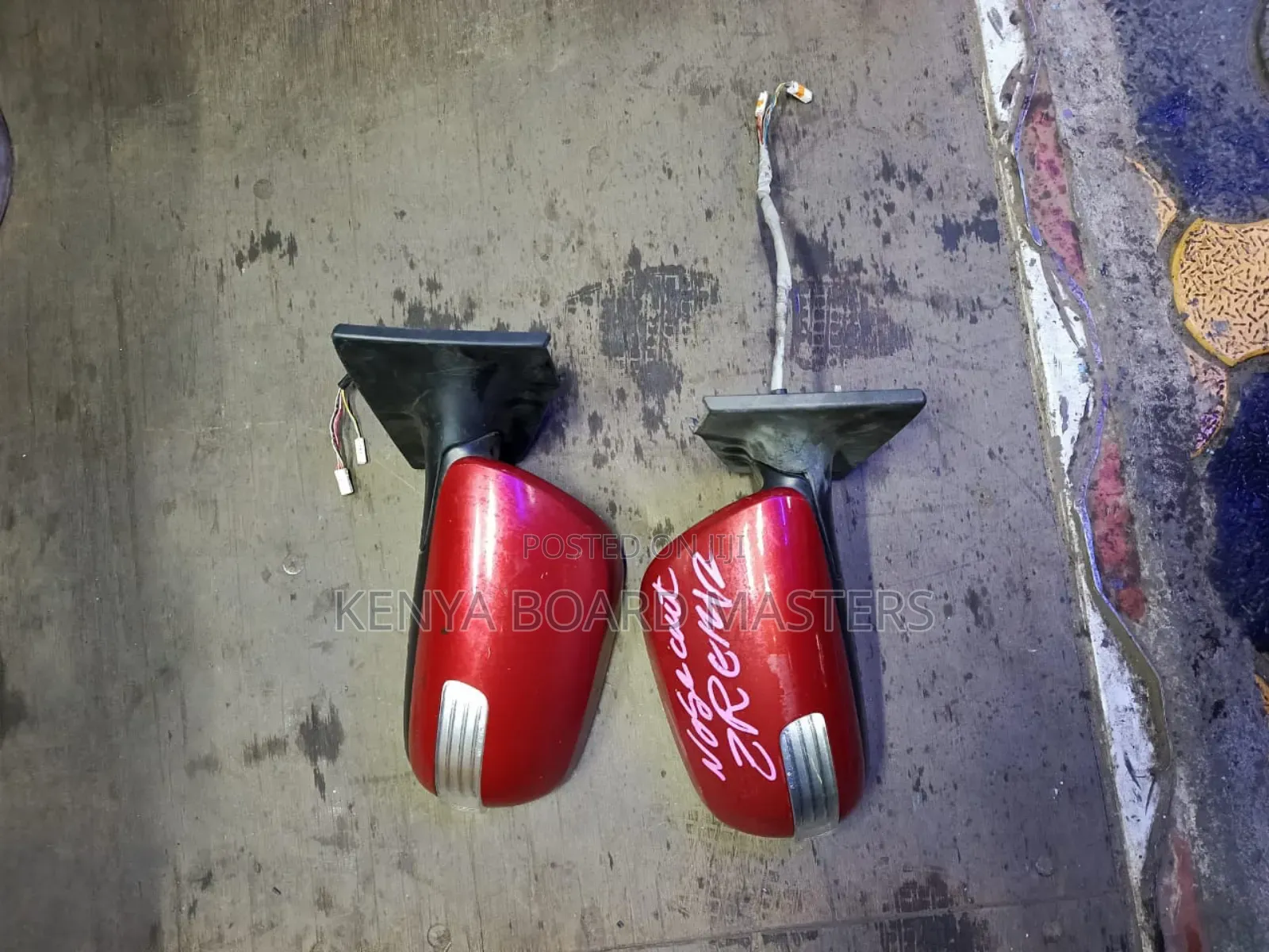 Toyota Vitz 2006-2011 Side Mirrors With Indicators