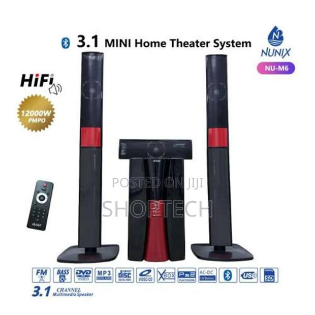 3.1ch Nunix M7 Multimedia Home Theater System. - thumbnail 2