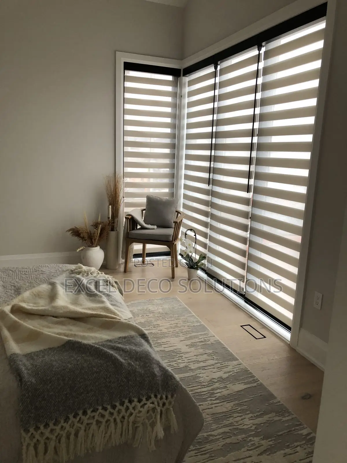 Effortless Ambience - Zebra Roller Blinds