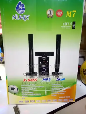 3.1ch Nunix M7 Tall Boy Multimedia Speaker System