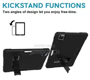 iPad Pro 12.9 Inch 5th Gen 2021 Rugged Cover With Kickstand