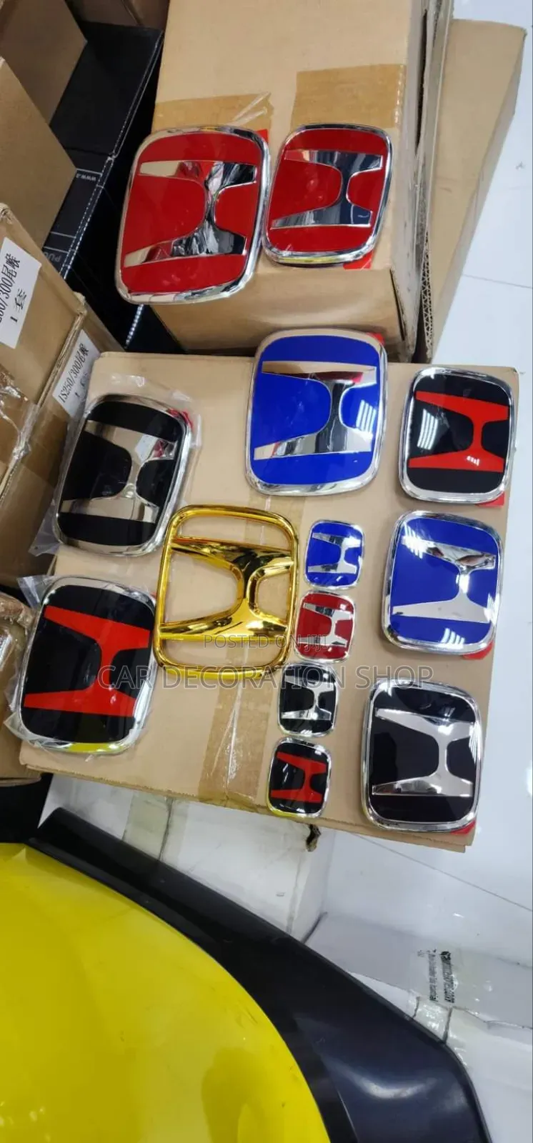Honda Grill Logo in Colors