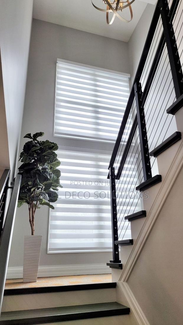 Zebra Roller Window Blinds - Stylish Twist