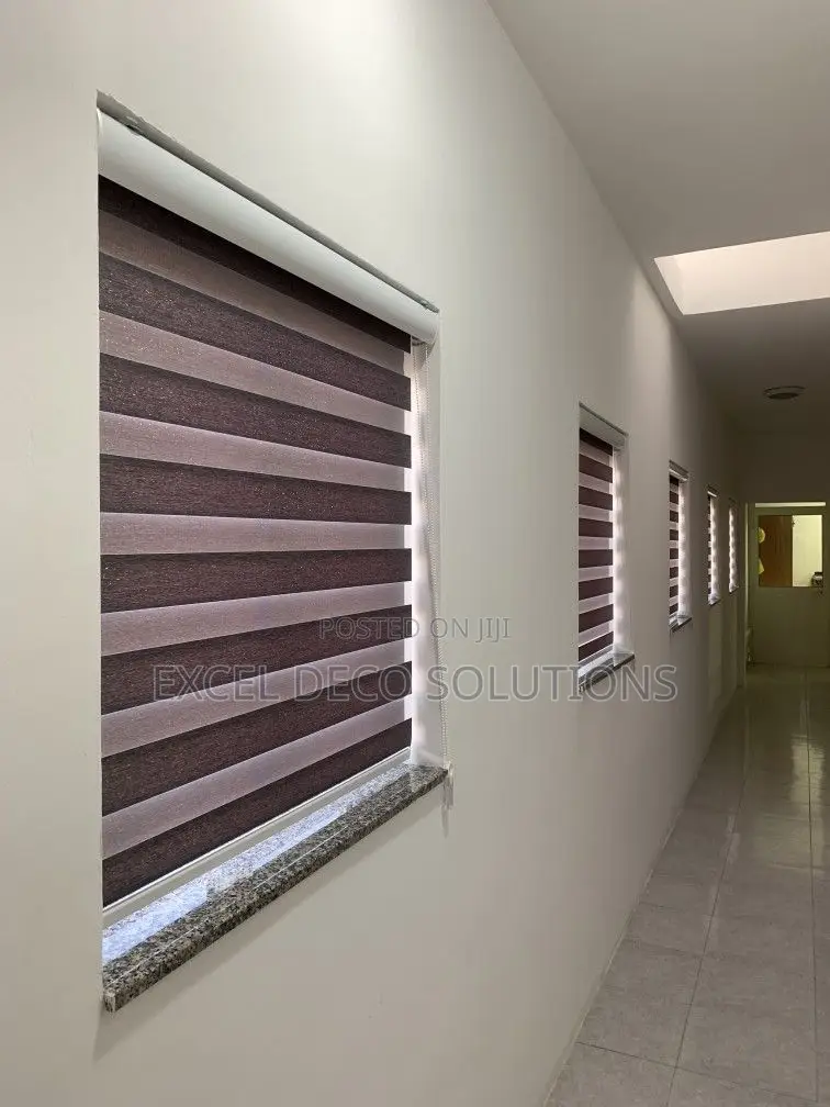 Living Space Zebra Roller Blinds
