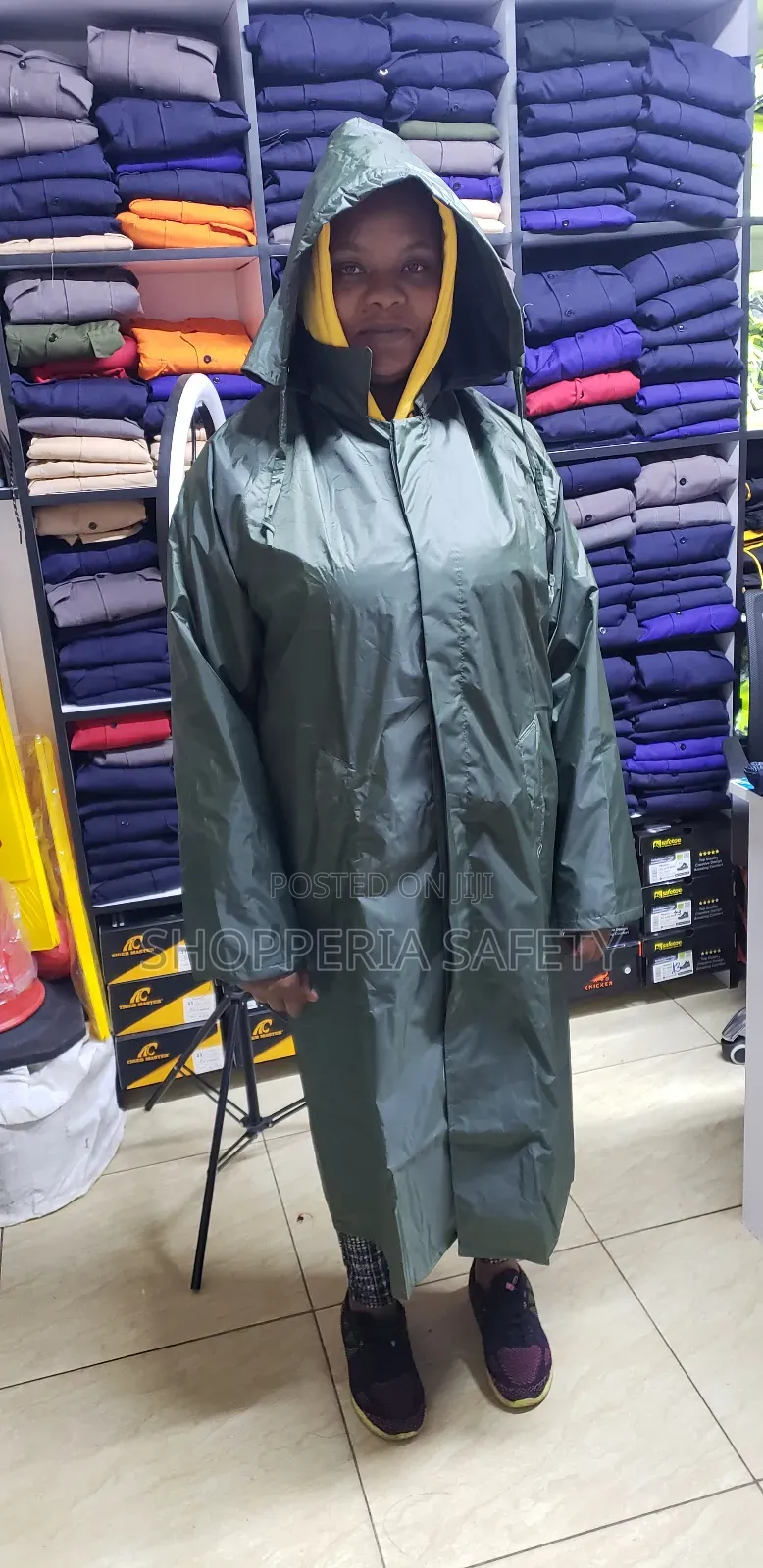 Jungle Green Raincoats
