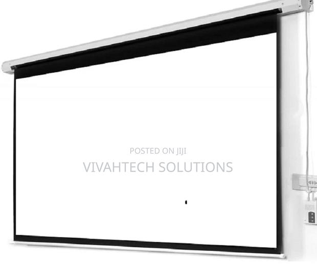 Electric Projector Screen 240 X 240 - thumbnail 2