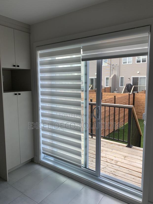 Office Stylish Zebra Roller Blinds