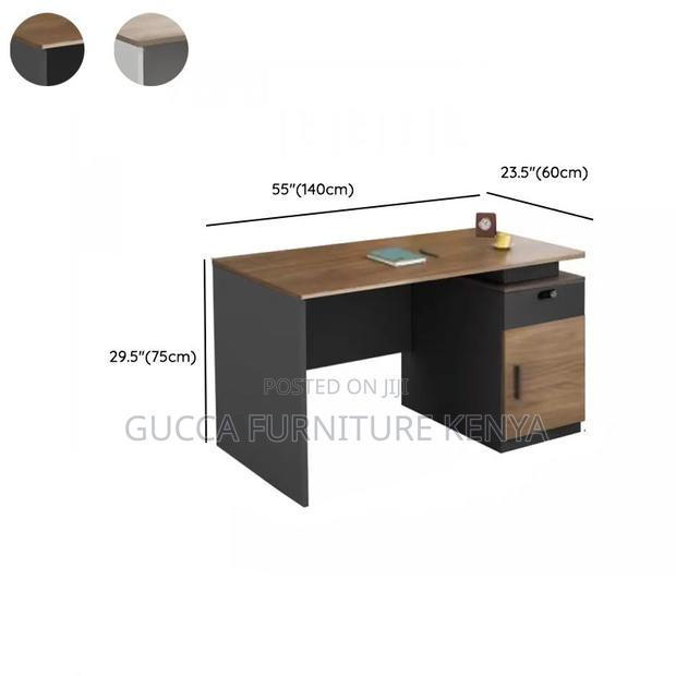 Office Tables:1400mm Contemporary Office Computer Desk - thumbnail 6