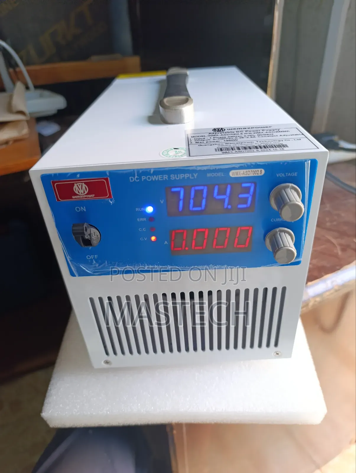 DC Power 220vac/700vdc 2kw