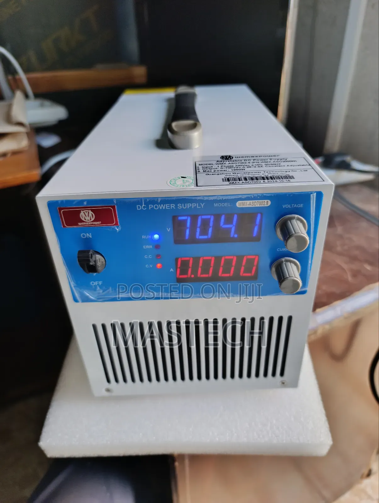 DC Power 220vac/700vdc 2kw