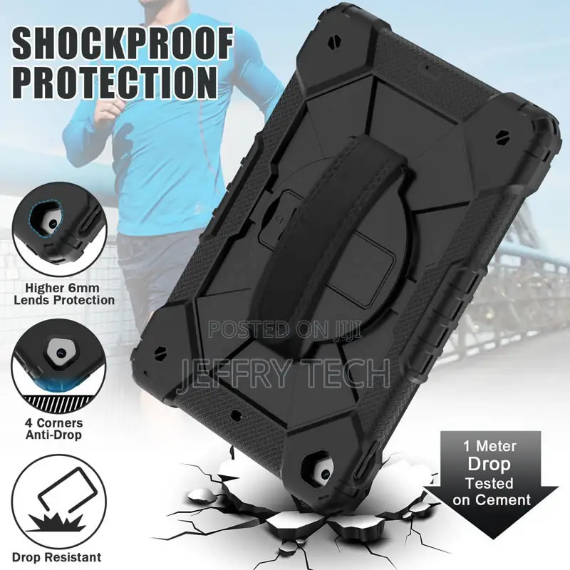 iPad 9th Gen 10.2 Inch2021 Shockproof Protective Cover-Black