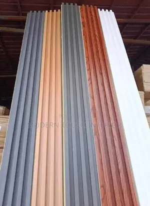 Realistic Wood WPC Fluted Wallpanels