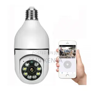 Wifi Bulb 360 Panoramic Nanny Cam