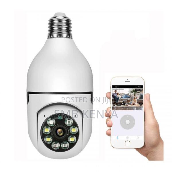 Wifi Bulb 360 Panoramic Nanny Cam
