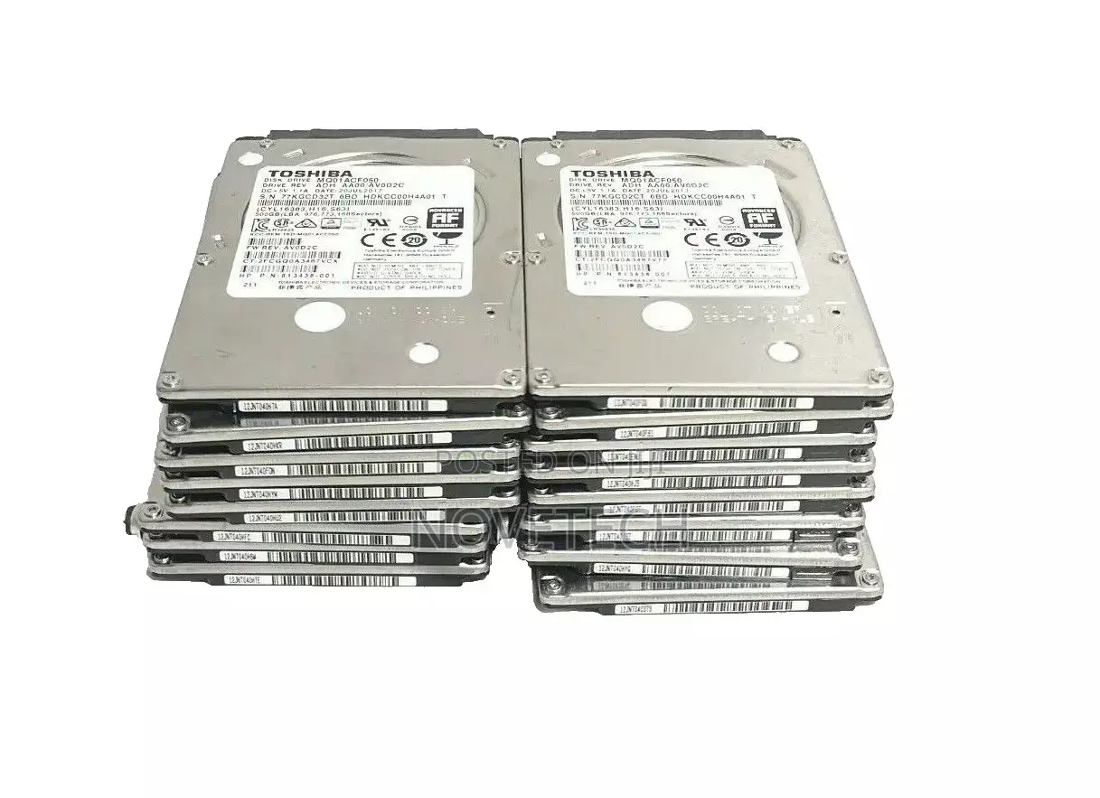 (New) Toshiba 500gb 2.5" Sata Laptop Hard Disk Drive HDD