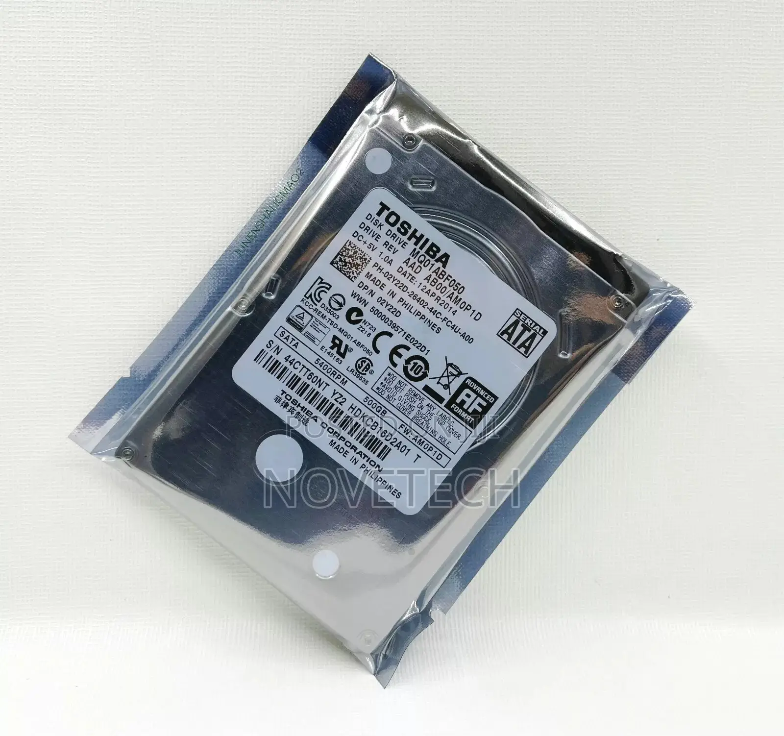 Toshiba 500GB 2.5" Laptop Internal Hard Disk Drive Ps4 Ps3