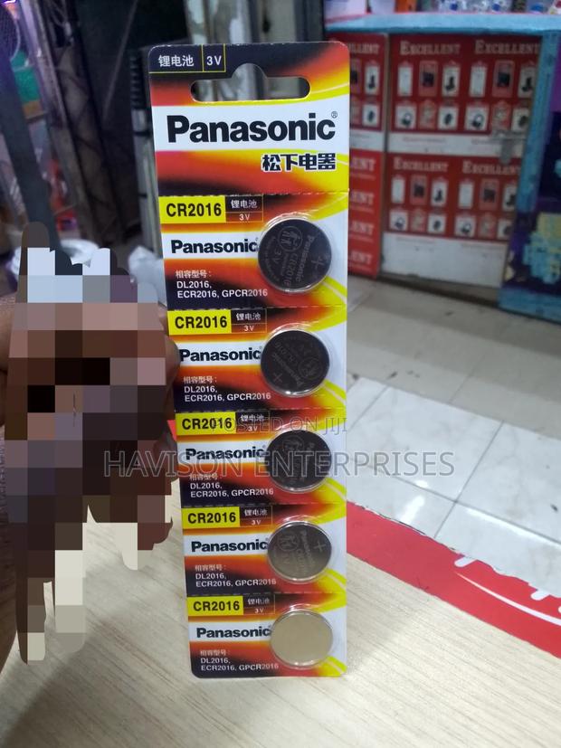 CR-2016 Panasonic Batteries - main view