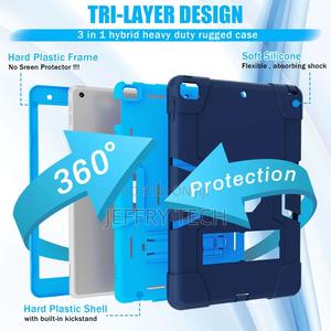 iPad 7th Gen 10.2 Inch 2019 Heavy Duty Rugged Case,Kickstand - thumbnail 2
